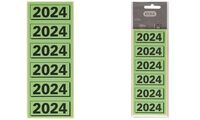 ELBA Inhaltsschild "2024", grün, Maße: (B)57 x (H)25 mm (61181371)