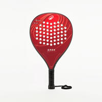 Adult Padel Racket Pr Open - Red - One Size