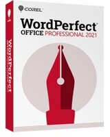 Corel WordPerfect Office 2021 Professional Lizenz Download Win, Multilingual (25-99 Lizenzen)