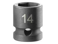 6-Point Stubby Impact Socket 1/2in Drive 14mm