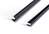 Durable SPINE BAR 100 Sheet Binding Bar for Unpunched Docs | 25 Pack | A4 Black