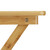 Relaxdays Beistelltisch klappbar, Bambus Holz, Klapptisch klein, rechteckig, HBT: ca. 52 x 40 x 31 cm, natur
