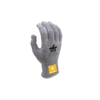 MCR CT1007NT4 Nitrile Dotted Cut Level B Gloves - Size 8