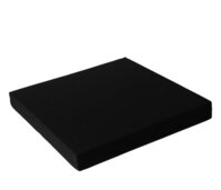 EcoKiss Sitzkissen schwarz50x43x3cm(Werkmeister)