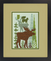 Counted Cross Stitch Kit: Forest Folklore