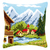 Cross Stitch Kit: Cushion: Alpine Village I