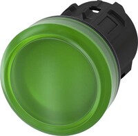Leuchtmelder grün 22mm, rund, 3SU1001-6AA40-0AA0
