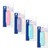 525 PS PVC-freier Radierer mit Kunststoffhülse auf Blisterkarte in 4 Pastell-Farben