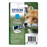 Epson T1282 Cyan Inkjet Cartridge C13T12824012