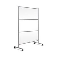 Bi-Office Mobile Stand W/ Glass Panel 1200x1500