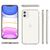 NALIA Silicone Cover compatible with Apple iPhone 11 Case, Protective See Through Bumper Slim Mobile Coverage, Ultra-Thin Soft Shockproof Rugged Phonecase Rubber Gel Skin Crysta...