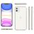 NALIA Cover Protettiva compatibile con Apple iPhone 11 Custodia, Sottile Cristallo Chiaro Silicone Gomma Gel Copertura, Crystal Clear Case Morbido Antiurto Skin Bumper Guscio Ce...