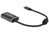 Adapter USB Type-C™ Stecker an HDMI Buchse (DP Alt Mode) 4K 60 Hz mit PD Funktion, Delock® [62988]