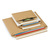 Karton-Versandtaschen mit Haftklebeverschluss RAJA, braun, 250 x 200 mm