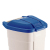 Klappdeckel für Container 100 L Kunststoff blau
