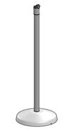 Floor stand, 1000mm with DuraTilt® - BLACK - Black Uchwyty