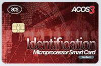 ACOS3 Smart Card (Combi), MOQ 100 Intelligens kártyák