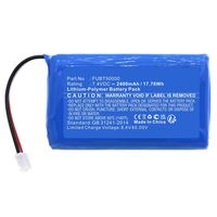 Battery 17.76Wh 7.4V 2400mAh , for ABUS Alarm System 17.76Wh ,