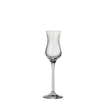 LEONARDO Grappaglas CHATEAU Set aus 6 Gläsern, mit Design, Höhe 23 cm, ideal für Obstler und Spirituosen, 6er Set, 90 ml, 061594Freisteller