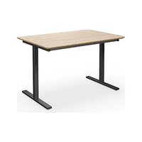 Multifunctionele tafel DUO-T Trend, recht blad, afgeronde hoeken