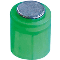 Magnet Power Zylinder 14x19mm VE=30 Stück grün