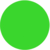 Leuchtkarton Kreise 380g/qm 7cm leuchtgrün