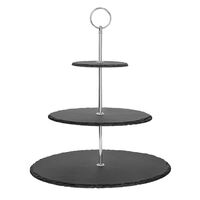 Olympia 3 Tier Slate Etagere Cake Stand Fridge and Freezer Safe - 300x345mm