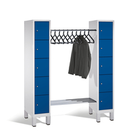 C+P Garderobe Evolo, 10 Fächer, H1850B1591T500 mm