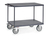 fetra® ESD-Tischwagen, 2 Ladeflächen 1000 x 700 mm, Stahlblechplattformen, 600 kg Tragkraft