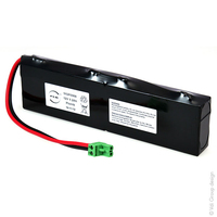 Pack(s) Batterie portes automatiques NX General Purpose (2x6V) 12V 1.2Ah PHOEN
