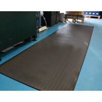 Ribbed anti-fatigue foam matting, 0.9m x 1m cut length
