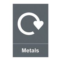 Metals recycling sign