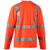 High Vis UPF 50+ Langarm Shirt 3381 orange - Rückseite