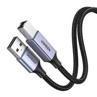 UGREEN USB 2.0 A - B Kábel, 5m (fekete)