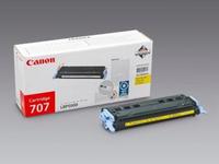 Canon All-in-One-Cartridges Tonerpatrone 707 y, gelb