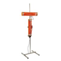 2KW, 240 Volt infrared Paint Dryer With Stand & Digital Timer