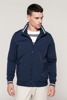 Kabát Kariban férfi unisex, navy/white/storm grey, XL