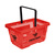 Shopping Basket / Picking Basket / Plastic Basket | 20 l red similar to RAL 3020 300 mm 225 mm 430 mm 1