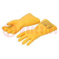 Electrically insulated gloves; Size: 10; 30kV