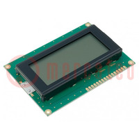 Wyświetlacz: LCD; alfanumeryczny; FSTN Positive; 16x4; LED; PIN: 16