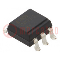 Optocoupler; SMD; Ch: 1; OUT: transistor; Uinsul: 5kV; Uce: 70V; reel