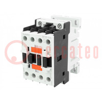 Contactor: 3-pole; NO x3; Auxiliary contacts: NC; 230VAC; 25A; BF