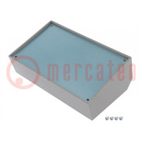 Enclosure: desktop; PULT-36; X: 97mm; Y: 161mm; Z: 61mm; ABS; steel