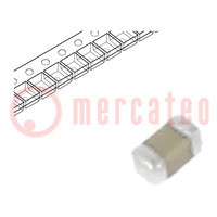 Condensatore: in ceramica; MLCC; 100nF; 6,3V; X6S; ±10%; SMD; 0201