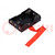 Holder; AAA,R3; Batt.no: 3; PCB; Features: ejection strip