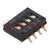 Switch: DIP-SWITCH; Poles number: 4; ON-OFF; 0.1A/50VDC; Pos: 2