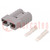 Plug; wire-wire; SB50; hermaphrodite; PIN: 2; for cable; crimped
