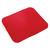 Mouse pad; red; 220x250x3mm