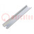 DIN rail; steel; W: 35mm; L: 180mm; ABS2016,ALU2320,ALU232011