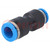 Push-in fitting; straight,reductive; -0.95÷6bar; QS; Øout: 6mm